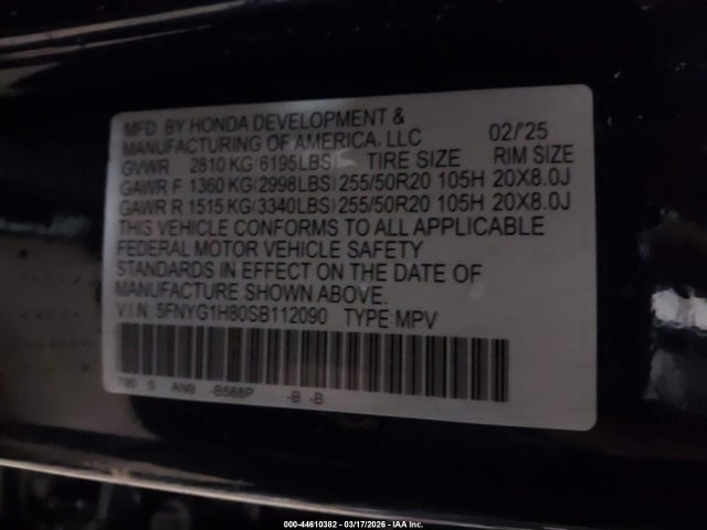 Honda Pilot Elite