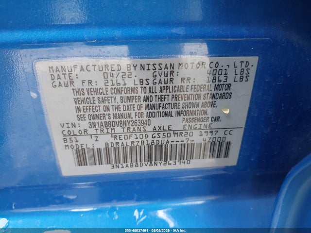 Nissan Sentra Sr Xtronic Cvt
