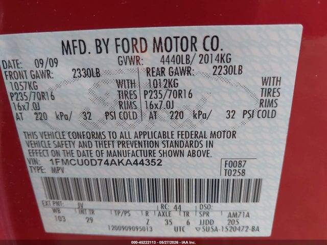 Ford Escape Xlt