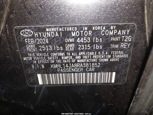 Hyundai SONATA Sel