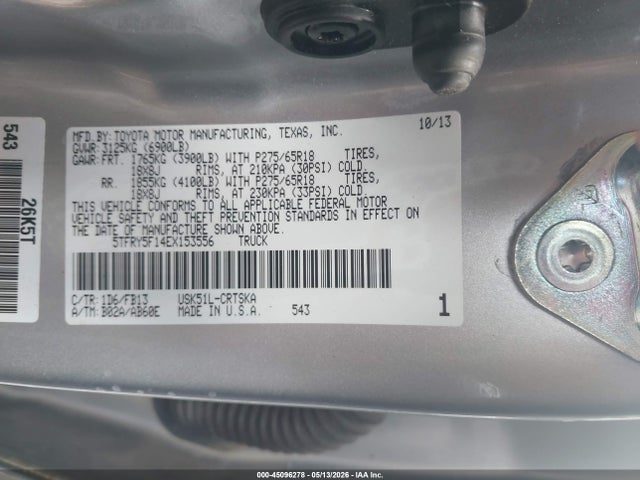 Toyota Tundra Sr5 5.7l V8