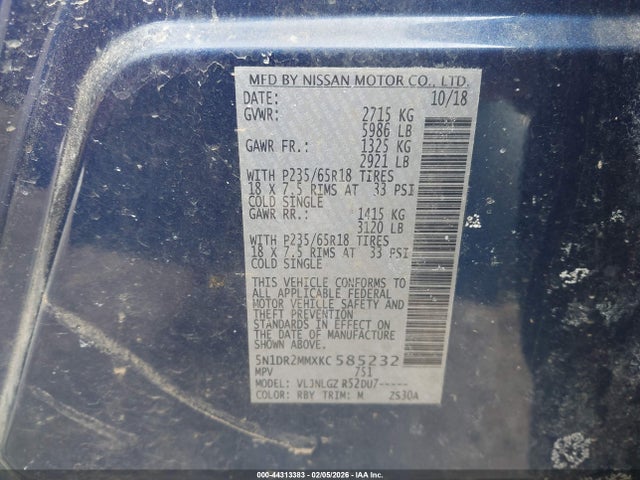 Nissan Pathfinder Sl