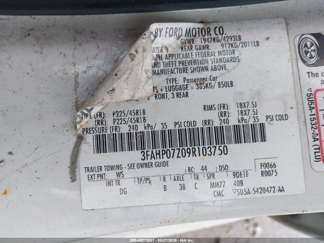 Ford Fusion Se
