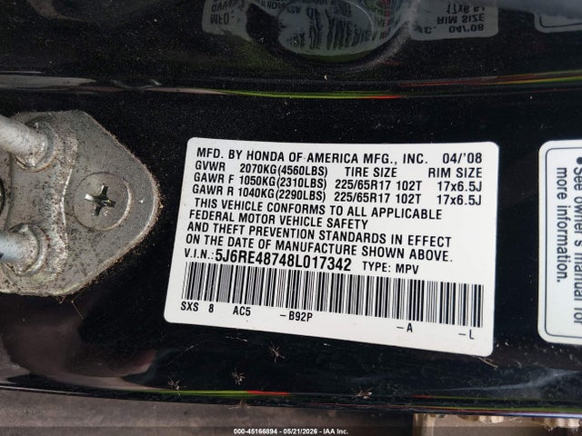 Honda CR-V Ex-l