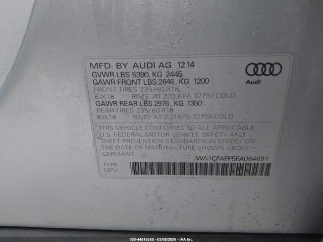 Audi Q5 2.0t Premium