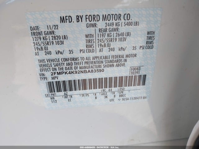 Ford Edge Titanium