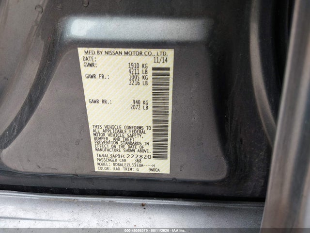 Nissan Altima 2.5 S