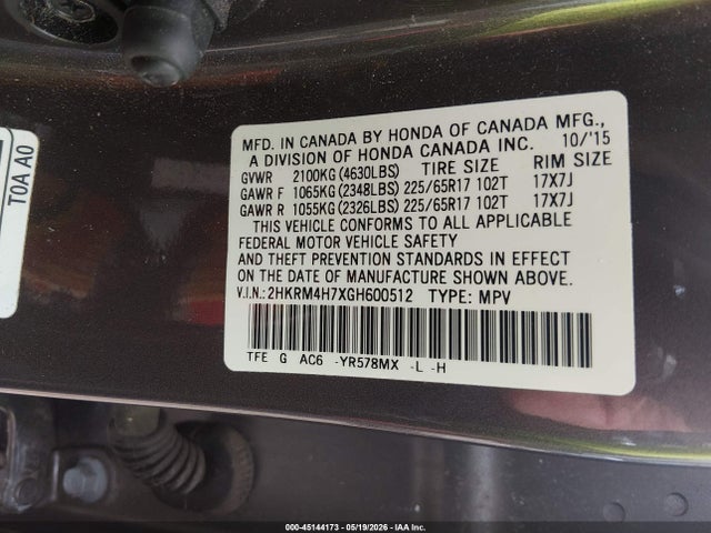 Honda CR-V Ex-l