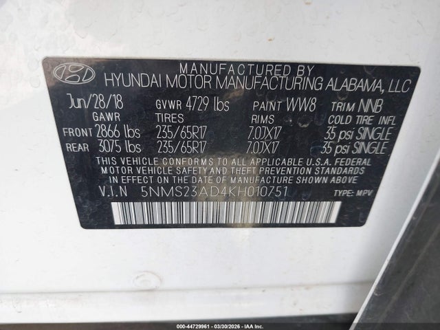 Hyundai SANTA FE Se