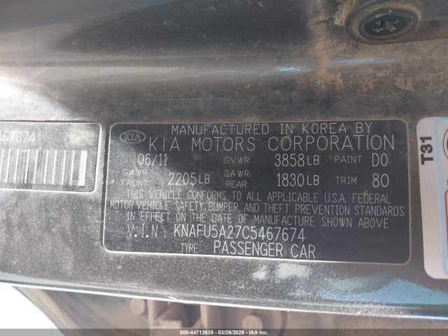 Kia Forte Ex
