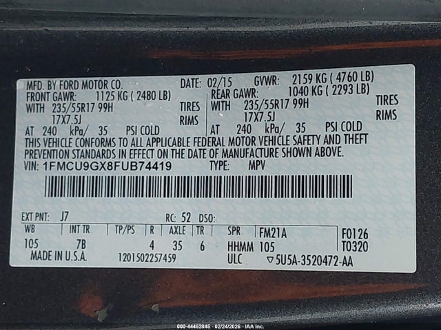 Ford Escape Se
