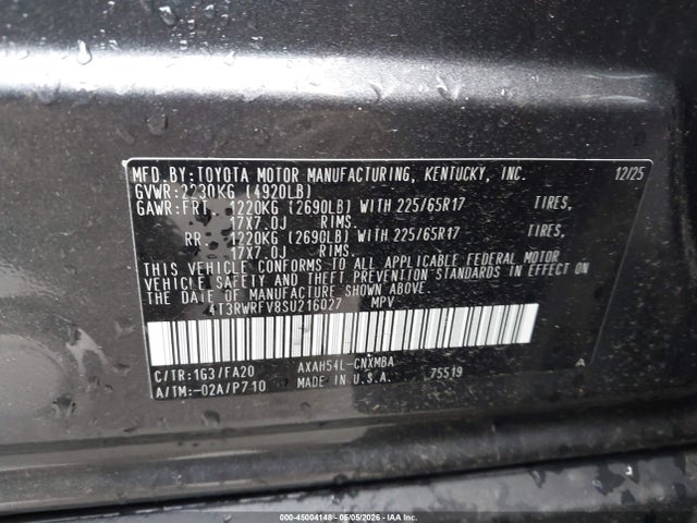 Toyota RAV4 Xle