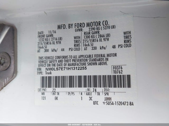 Ford Transit Xl