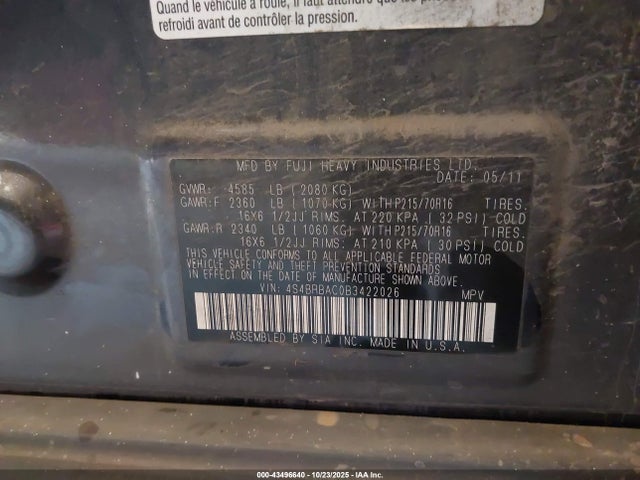 Subaru Outback 2.5i