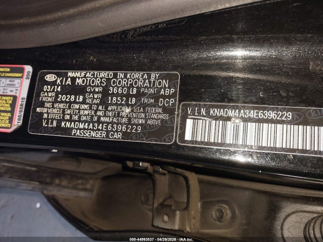 Kia Rio Lx