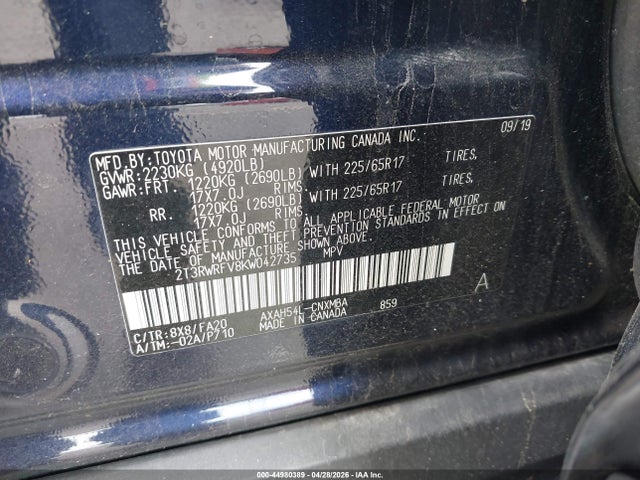 Toyota RAV4 Xle