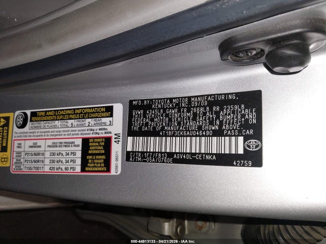 Toyota Camry Le