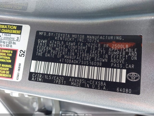 Toyota Camry Se