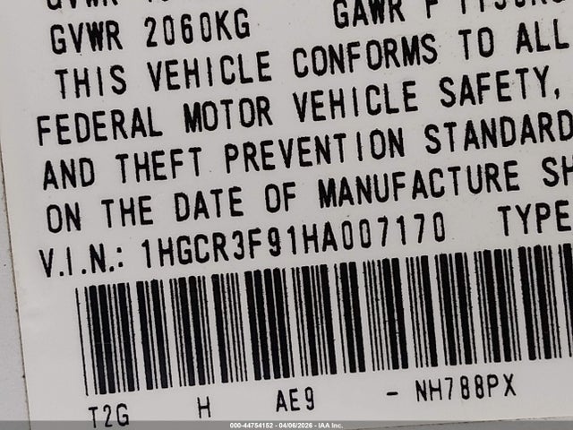 Honda Accord Touring V6