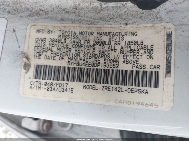 Toyota Corolla S