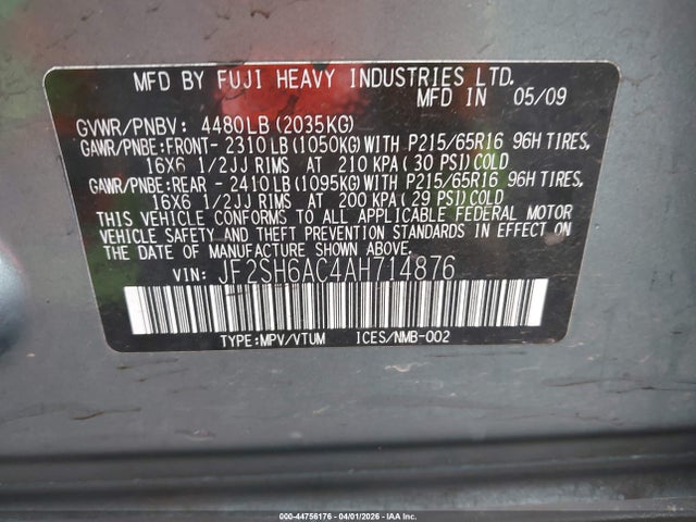Subaru Forester 2.5x