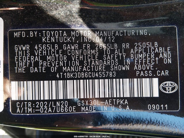 Toyota Avalon Limited