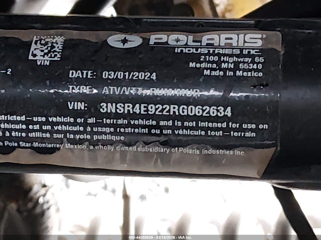 Polaris RZR Pro Xp 4 Sport