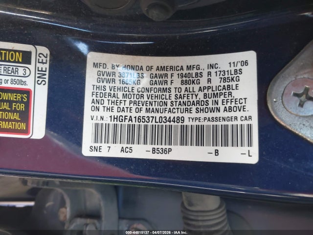 Honda Civic Lx