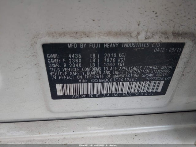 Subaru Legacy 2.5i Premium
