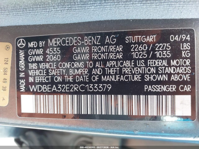 Mercedes-Benz E-Class 320