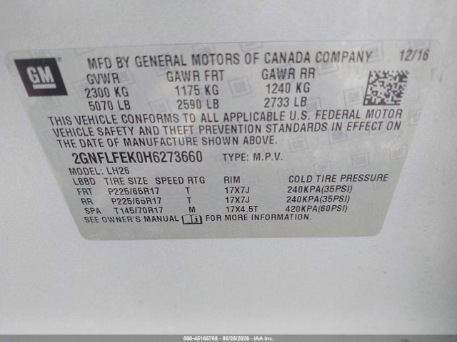 Chevrolet Equinox Lt