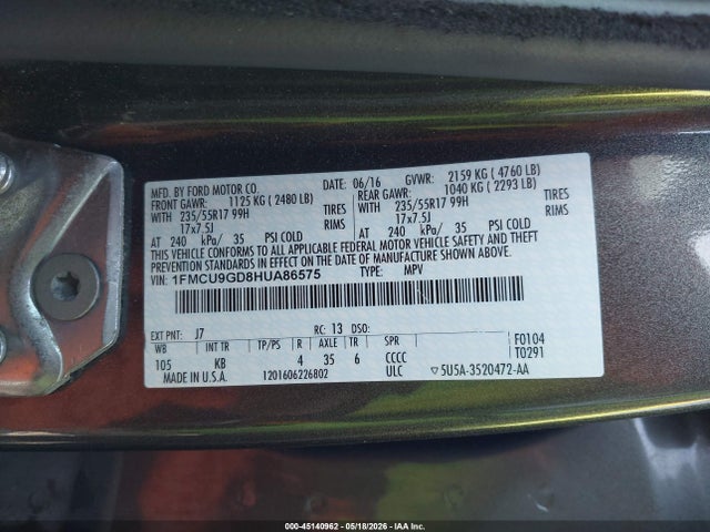 Ford Escape Se