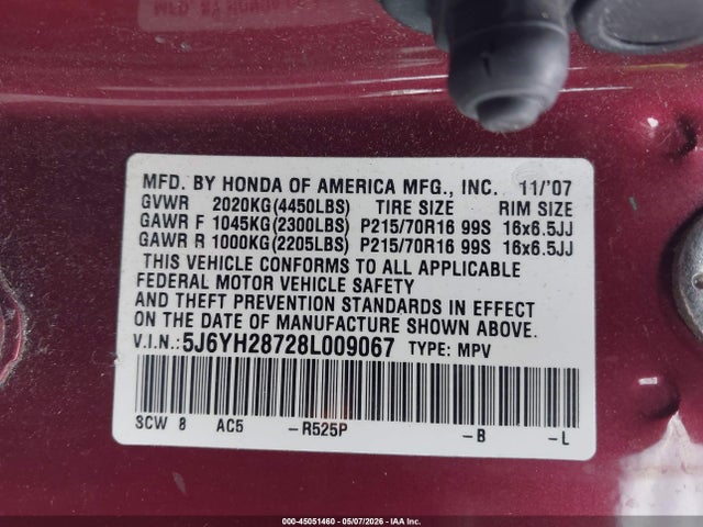 Honda Element Ex