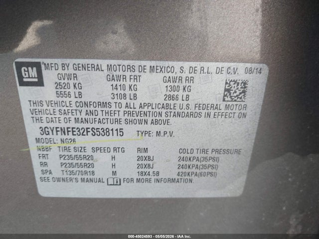 Cadillac SRX Performance Collection