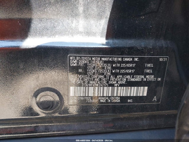 Toyota RAV4 Le