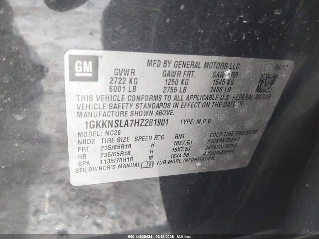GMC Acadia Sle-2
