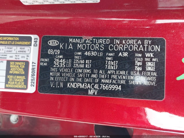 Kia Sportage Lx