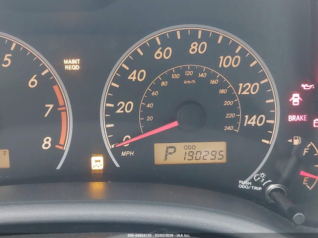 Toyota Corolla Le
