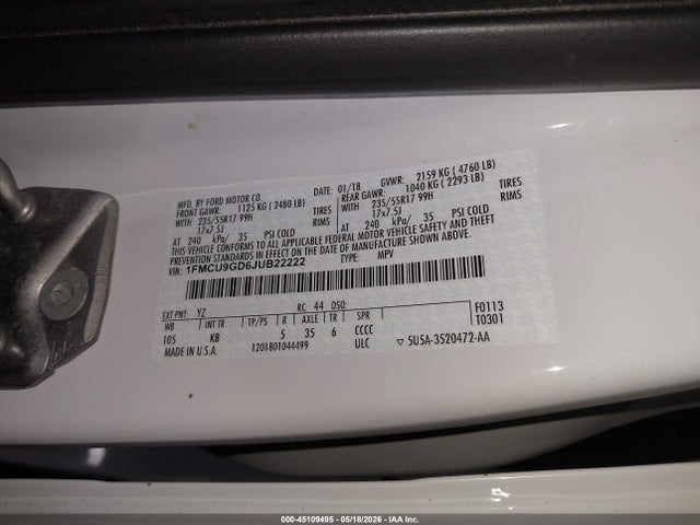 Ford Escape Se