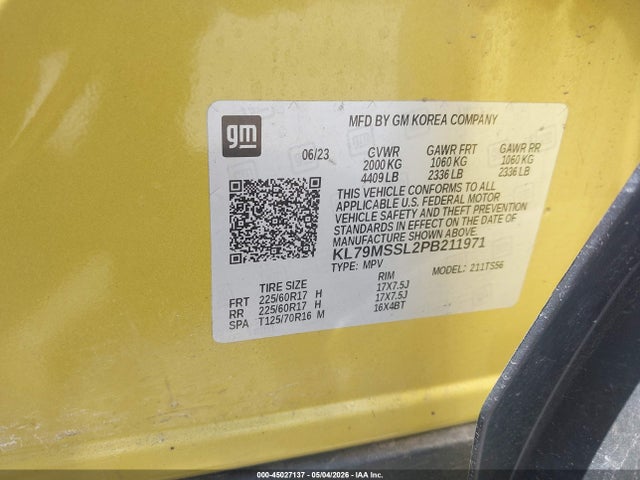 Chevrolet Trailblazer Awd Activ