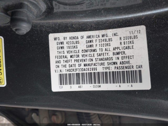 Honda Accord Lx