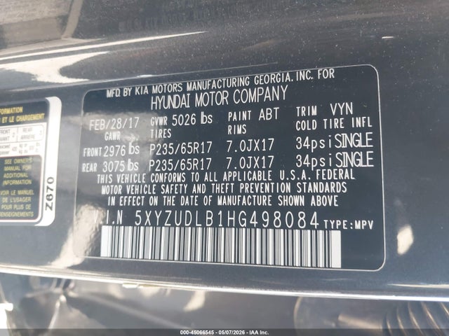 Hyundai SANTA FE 2.4l