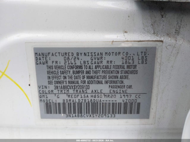 Nissan Sentra Sv