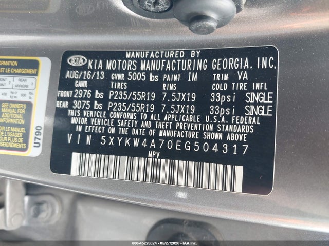 Kia Sorento Limited V6