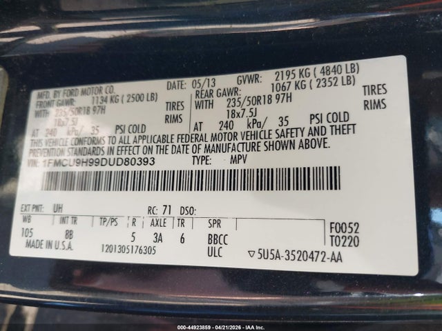 Ford Escape Sel
