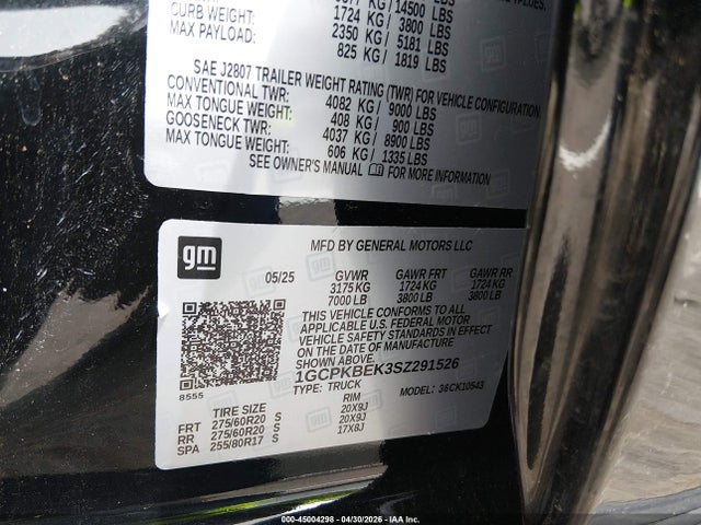 Chevrolet Silverado 1500 4wd  Short Bed Custom