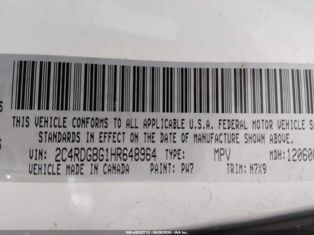 Dodge Grand Caravan Se Plus