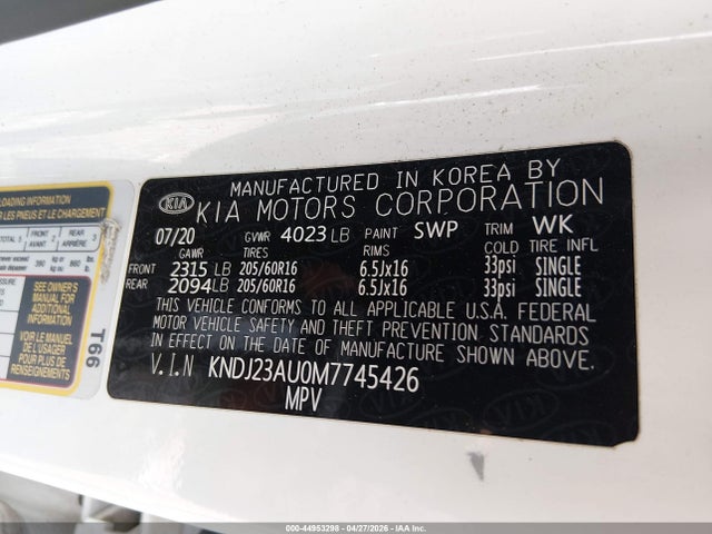 Kia Soul Lx
