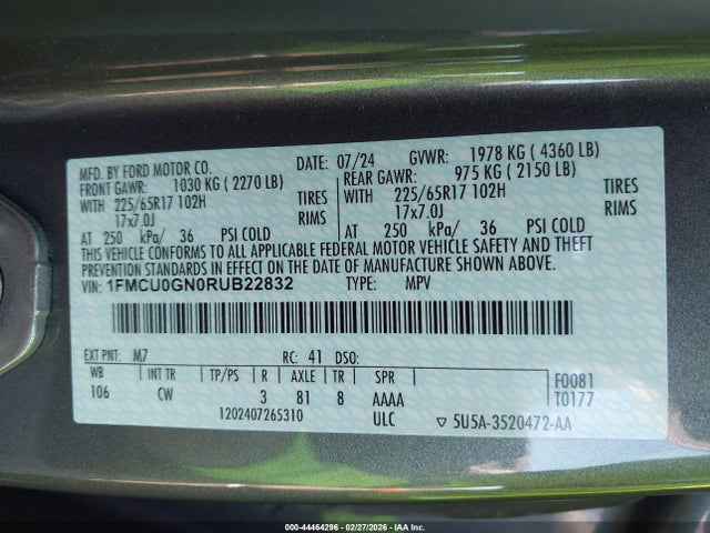 Ford Escape Active