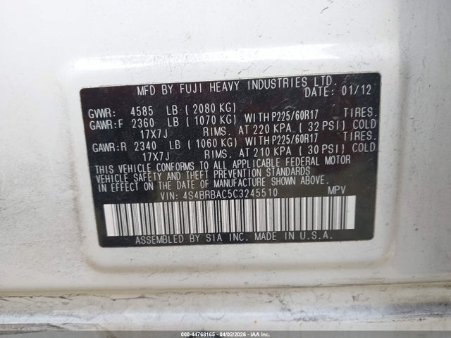 Subaru Outback 2.5i